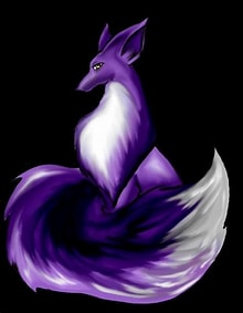purple fox